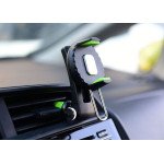 Wholesale Car Mount Phone Holder for Air Vent Fits iPhone, Samsung, and More Q002 (Black)